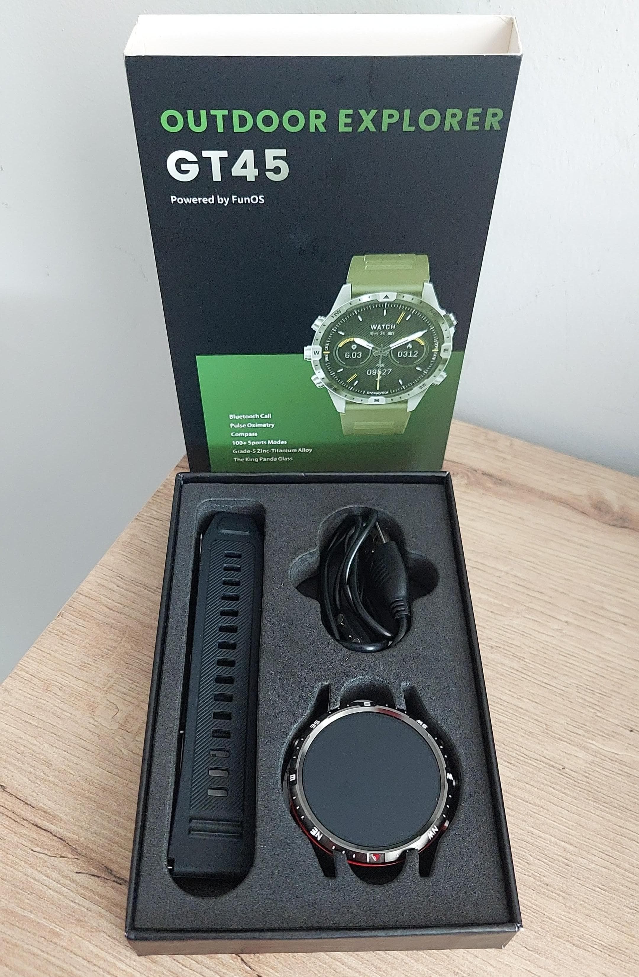 Reloj Inteligente Smart Wtch GT45 Hombre