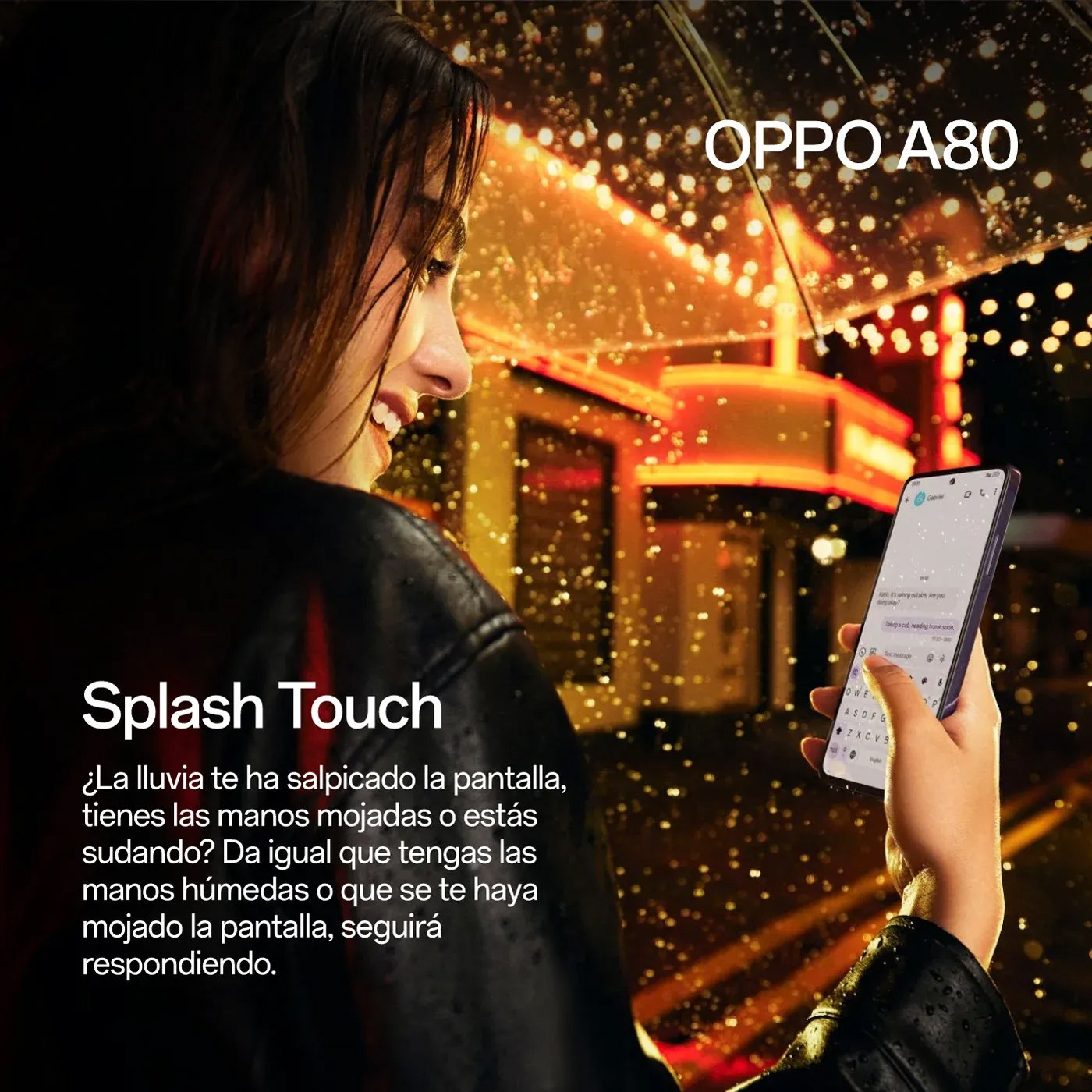  OPPO A80 5G 8+256GB Negro + Audífonos Alambricos– REF 26951