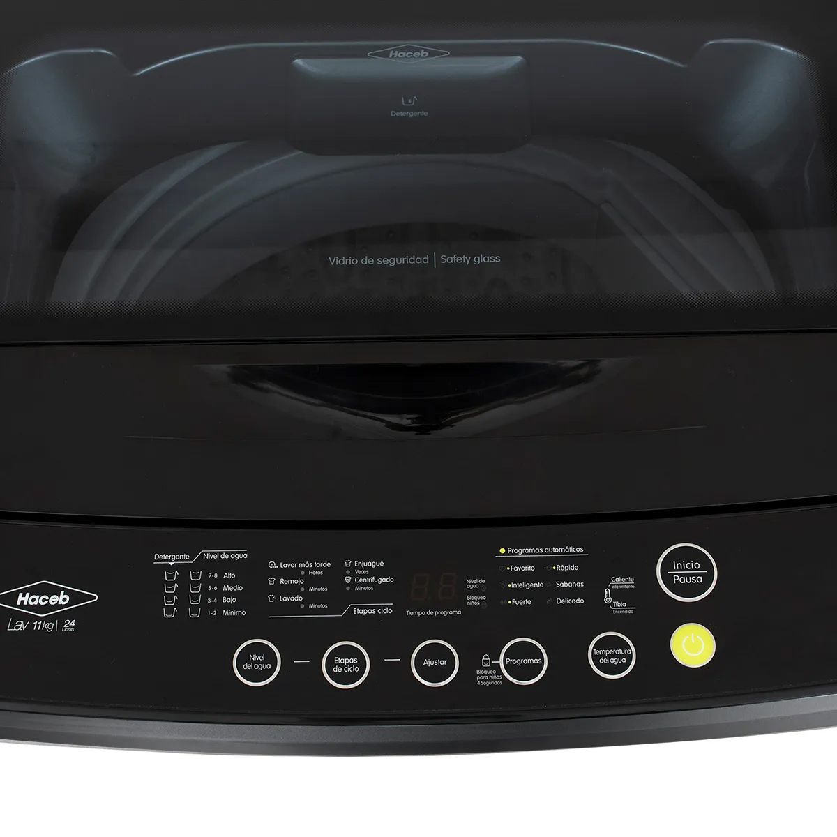  Lavadora HACED LAV 11 KG PF D GR - REF 18018